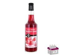 Set di 3 sciroppi Rioba - Strawberry Candy - 3x70cl