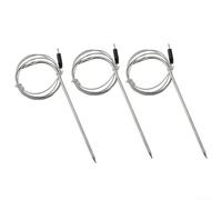 Set di 3 sensori di sonda per barbecue, ricambio per termometri DC2 5, per attività di cottura ad alta temperatura