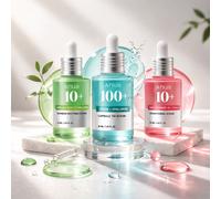 Set di 3 sieri per il viso: acido azelaico 10%, acido ialuronico PDRN e niacinamide TXA: idratanti, lenitivi e illuminanti Contenuto del set• Siero all'acido azelaico 10% e acido ialuronico (30 ml)• S