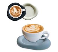 Set di 3 Sottobicchieri in silicone a forma di nuvola, Antiscivolo e resistenti al calore per bevande, Ideali per casa, Ufficio, Bar e ristorante - Design decorativo personalizzato