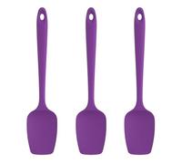 Set di 3 spatole in gomma resistenti alle alte temperature, realizzate in un unico pezzo, per spalmare la glassa sulle torte e per pasticceria casalinga