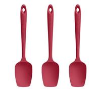 Set di 3 spatole in gomma resistenti alle alte temperature, realizzate in un unico pezzo, per spalmare la glassa sulle torte e per pasticceria casalinga
