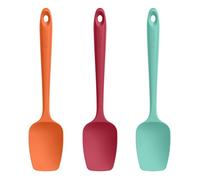 Set di 3 spatole in gomma resistenti alle alte temperature, realizzate in un unico pezzo, per spalmare la glassa sulle torte e per pasticceria casalinga