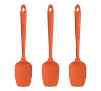 Set di 3 spatole in gomma resistenti alle alte temperature, realizzate in un unico pezzo, per spalmare la glassa sulle torte e per pasticceria casalinga
