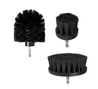 Set di 3 Spazzole per Trapano Elettrico Per pulizia Cucina Piastrelle Cerchioni