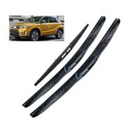 Set di 3 spazzole tergicristallo Anteriori e Posteriori, per Suzuki Vitara MK4 2015-2020, Parabrezza, finestrino 24'+16'+10', vestibilità Perfetta, per Parabrezza
