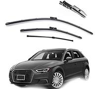 Set di 3 spazzole tergicristallo per parabrezza anteriore e posteriore per auto, per Audi A3 S3 8V Sportback 2020 2019 2018 2017 2016 2015 2014 2013 2012 tergicristallo 26"+18"+13"