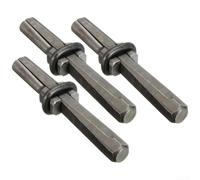 Set di 3 spessori a cuneo e piume, per lavori di separazione manuale delle pietre, di grado industriale, per attività manuali di separazione della pietra
