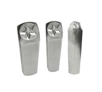 Set Di 3 Stelle A Forma Di Metallo Sigilli Sigilli Pratico Strumento Di Sigillo Strumenti In Acciaio Al Carbonio Per Gioielli E Vacanze In Pelle