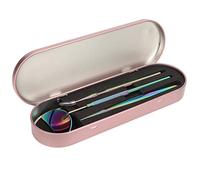 Set di 3 strumenti per sollevamento ciglia, kit di pinzette per specchio separatore per ciglia in acciaio inossidabile, strumenti professionali per estensione ciglia con specchio (Colorato)