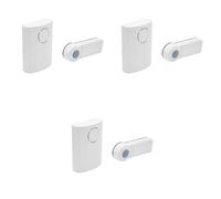 Set di 3 suoneria senza fili Carillo - portata 100 m