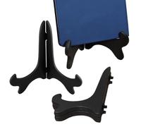 Set di 3 supporti per piatti, effetto legno | Supporto per cornice per cucina, tavolo da pranzo, feste, soggiorno, ufficio, arte, artigianato, foto, galleria, museo