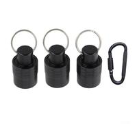 Set di 3 supporti per punte da trapano SDS, barra adattatore per cacciavite in lega di alluminio con moschettone portachiavi per driver elettrici e utensili manuali (SKU)