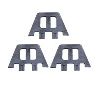 Set di 3 supporti per timone da surf in PVC per un supporto affidabile della tavola da surf