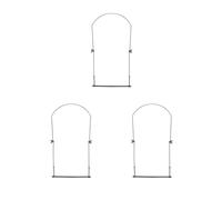 Set di 3 supporti professionali per armonica con supporto per 24 fori in metallo
