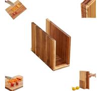Set di 3 taglieri per libri con supporto, taglieri da cucina in legno che sembrano libri, etichettati per carne e pesce, formaggio e pane, frutta e verdura, set regalo per cuochi domestici e cucina