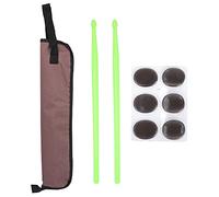 Set Di 3 Tamponi Muti Per Tamburo Con Borsa In Nylon Oxford E Accessori Per Ridurre Il Rumore Durante La Pratica E Gli Spettacoli Di Batteria