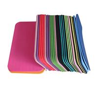 Set di 3 tappetini per esercizi a piedi nudi, antiscivolo, per yoga, ginocchiere in spugna resistente all'umidità, ginocchiere per yoga, ginocchiere per pilates, yoga
