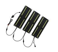 Set di 3 tappetini sciogli-neve per vialetti, tappetino riscaldante antiscivolo in gomma da 25x122 cm, tappetino invernale per la rimozione della neve e lo scioglimento del ghiaccio per scale esterne,