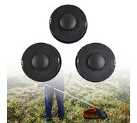 Set di 3 testine per Einhell GC-ET 4530 | Testa di bobina in nylon con diametro di 10 m, 1,6 mm, di ricambio per RTV 400, RTV 550, RTV 550/1