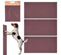 Set di 3 tiragraffi per unghie per gatti - Carta vetrata adesiva di ricambio per tiragraffi | Tappetino per raschiatura per lettiera da 50 x 25 cm per manicure e pedicure