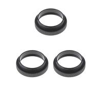 Set di 3 tubi di prolunga per anello adattatore macro C per obiettivo CCTV da 30 mm, colore: nero