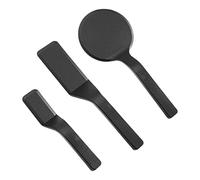 Set di 3 utensili da cucina in nylon per barbecue da cucina, griglia, spatola, cucchiaio