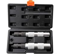 Set di 3 utensili per valvole sopraelevate, con design magnetico e caricato a molla, per una rapida rimozione e installazione del fermo, adatto per 4,5 mm a 9,5 mm, nero