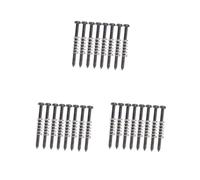 Set di 3 viti e molle per pickup humbucker per chitarra elettrica e basso, colore nero