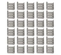 Set di 30 clip per guida dell'acqua fotovoltaica in acciaio inossidabile per soluzioni di drenaggio efficienti (33 mm)