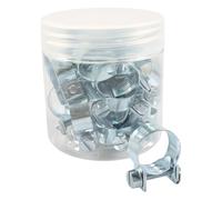 Set di 30 fascette stringitubo di varie dimensioni per sistemi di trasferimento di liquidi da 9/16 pollici 5/8 pollici in acciaio inossidabile fascette per tubi in acciaio inossidabile Assortimento