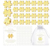 Set di 30 spille da bavero per dipendenti con biglietti di ringraziamento Sacchetti di organza per dipendenti del mese spilla ispiratrice piccoli regali per colleghi di personale volontario, Misura