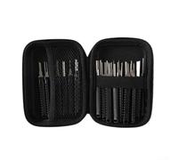 Set di 30 strumenti per la rimozione dei terminali con estrattori per connettori elettrici e per la risoluzione dei problemi dei cablaggi (nero)