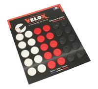 Set di 30 tappi manubrio per bici da corsa Velox Rouge
