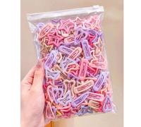 Set di 32/64 fermagli per capelli con sfumatura sognante - Include una serie di fermagli per capelli con palette di colori macaron (rosa, viola, giallo chiaro, ecc.) e accessori per capelli in stile Y
