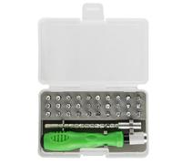 Set di 32 cacciaviti compatti con impugnatura ergonomica, adatto per progetti e riparazioni di elettrodomestici