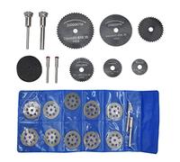 Set di 32 dischi da taglio, lame per circolare in HSS con dischi da taglio in resina e diamante, dischi da taglio di precisione in acciaio ad alta velocità per utensili