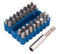 Set Di 33 Pezzi Di Screwdriver E Supporto Magnetico Per Bit Draper 1/4" 82386