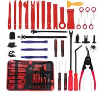 Set di 330 attrezzi per smontaggio auto, strumenti a leva per auto, in plastica per rivestimento interno, rivestimento della porta, cunei decorativi e clip di fissaggio - Cunei di plastica universali