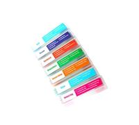 Set di 35 vetrini multiuso in vetro, 7 tipi, per appassionati di microscopia ed educatori, per ricerca scientifica