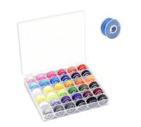 Set di 36 Bobine da Cucire Multicolori, Bobine Macchina Cucire, Bobine Rocchetti con Custodia Trasparente, Ideali per Macchine da Cucire come Brother, Singer, Janome, Babylock, Kenmore