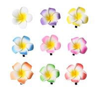 Set di 36 fermagli per capelli da spiaggia, in resina colorata, per donne e ragazze, per lo styling dei viaggi all'aperto, copricapo essenziale per la spiaggia hawaiana
