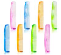 Set di 36 pettini per capelli in colori misti, pettine tascabile in plastica, pettine piccolo, portatile, adatto sia per uomini che per donne, adatto anche per diverse texture di capelli