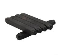 Set di 36 punzoni a forma di lettere e numeri, con timbri in acciaio da 5 mm, per fai da te, lavorazione della pelle, marcatura del metallo e strumenti per la lavorazione del legno, in scatola