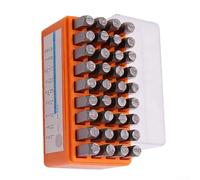 Set di 36 punzoni alfanumerici in acciaio con lettere inglesi e numeri, scalpello per personalizzare metallo, pelle, legno, plastica, artigianato, 3 mm