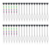 Set di 36 strumenti per intrecciare i capelli, strumento per acconciare i capelli, strumento rapido per intrecciare i capelli, set di trecce elastiche per coda di cavallo, strumenti semplici per