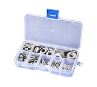 Set di 360 rondelle piatte in acciaio inox, M2, M2,5, M3, M5, M5, M6, M8, M10