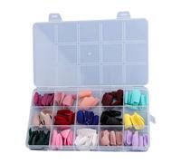 Set di 360 unghie artificiali in acrilico, a copertura completa, a lunga durata e riutilizzabili, per stili quadrati, mandorle, stiletto, bara, salone e uso domestico da nail artist, fai da te