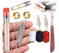 Set Di 37 Strumenti Da Cucito, Aghi, Filo, Strumenti Per La Riparazione Manuale, Accessori Da Cucito Portatili. Contiene Filo E Aghi, Per Principianti E Amanti Del Fai Da Te Professionisti,1pcs