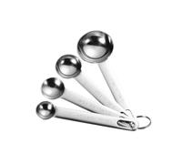 Set di 4/6/7/8 cucchiai dosatori in acciaio inossidabile con strumento for la cottura del caffè da cucina righello in(4PCS Set)